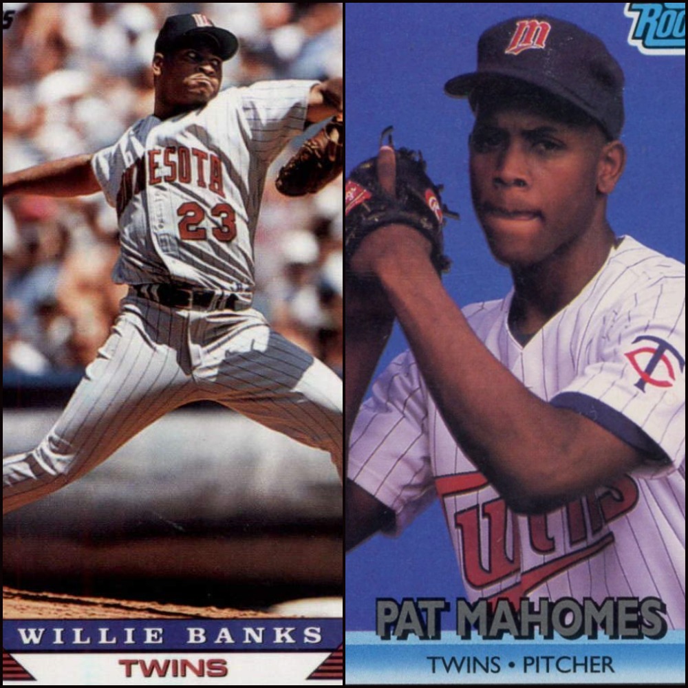 Willie Banks - Pat Mahomes - Twins