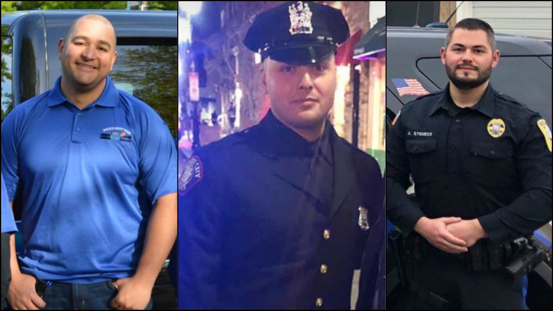 Kevin Jones - Angelo Alas - Anthony Steneck - Belmar Police - Jersey City Police